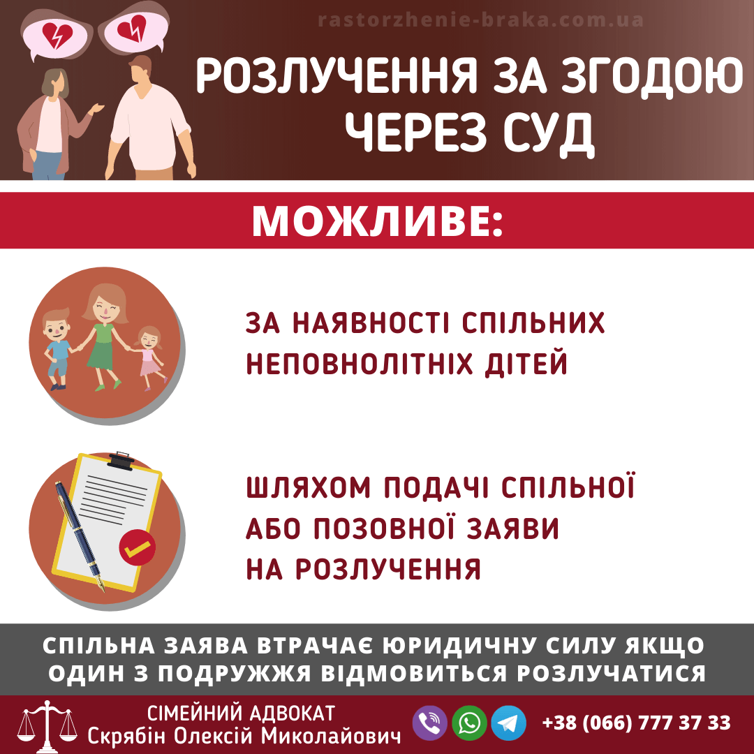 Розлучення за згодою через суд Розлучення за згодою через суд