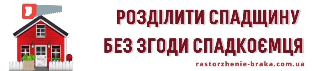 Розділити спадщину без згоди спадкоємця