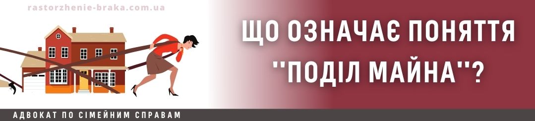 Що означає поняття поділ майна? Що означає поняття поділ майна?