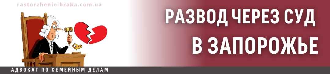 Развод через суд в Запорожье