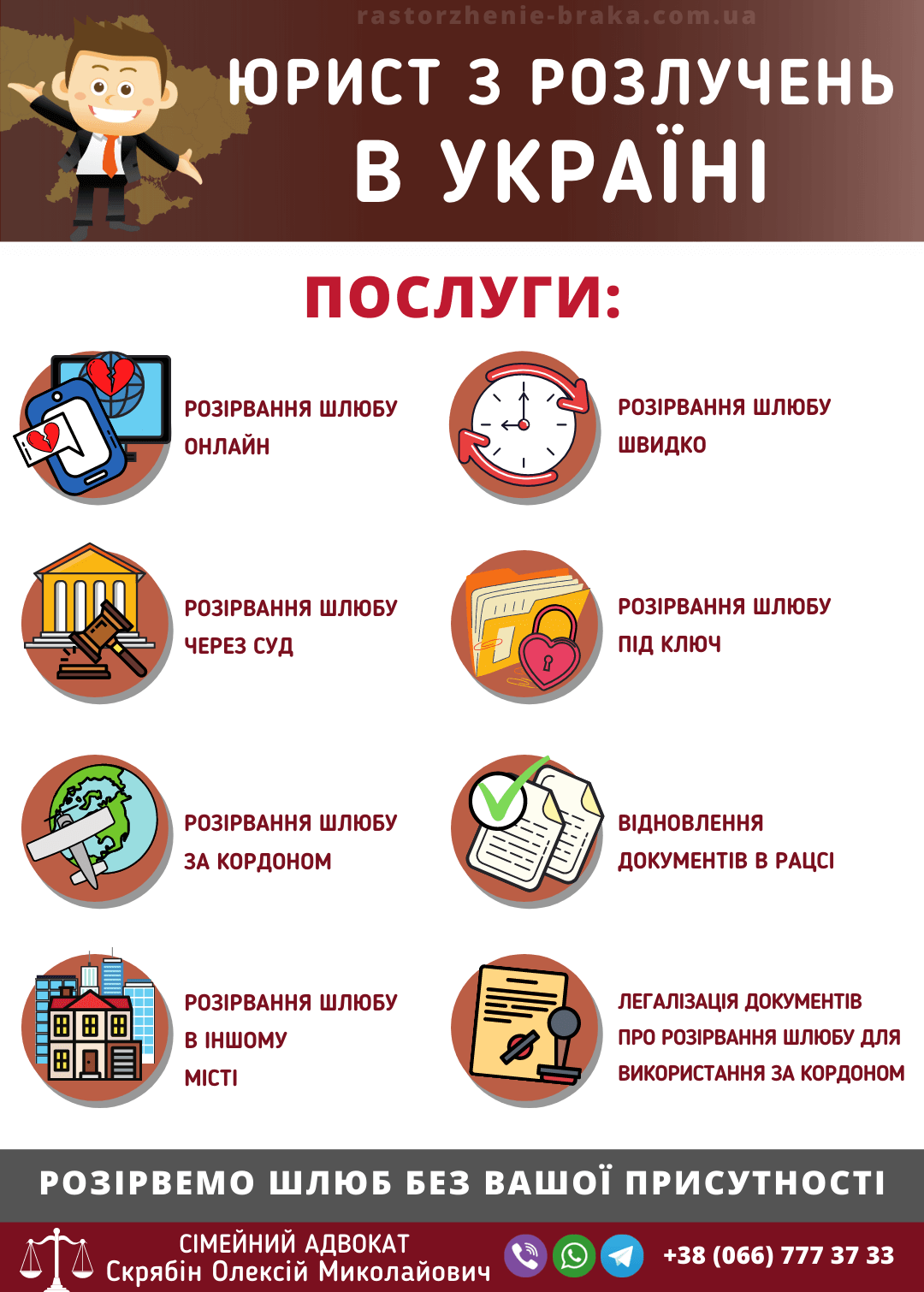 Юрист з розлучень в Україні