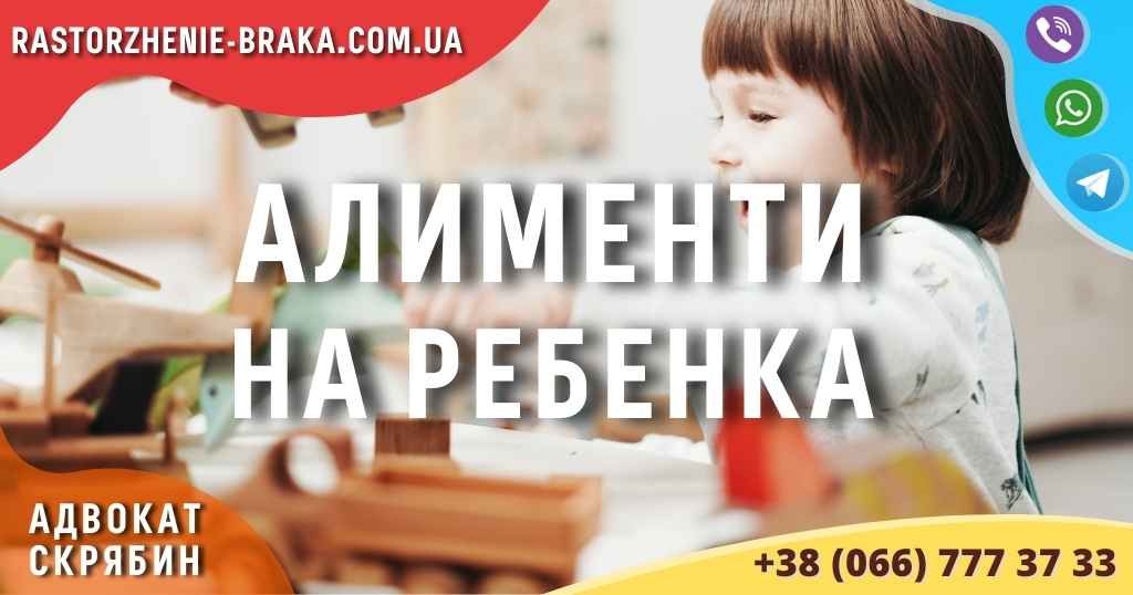 Алименты на ребенка Алименты на ребенка
